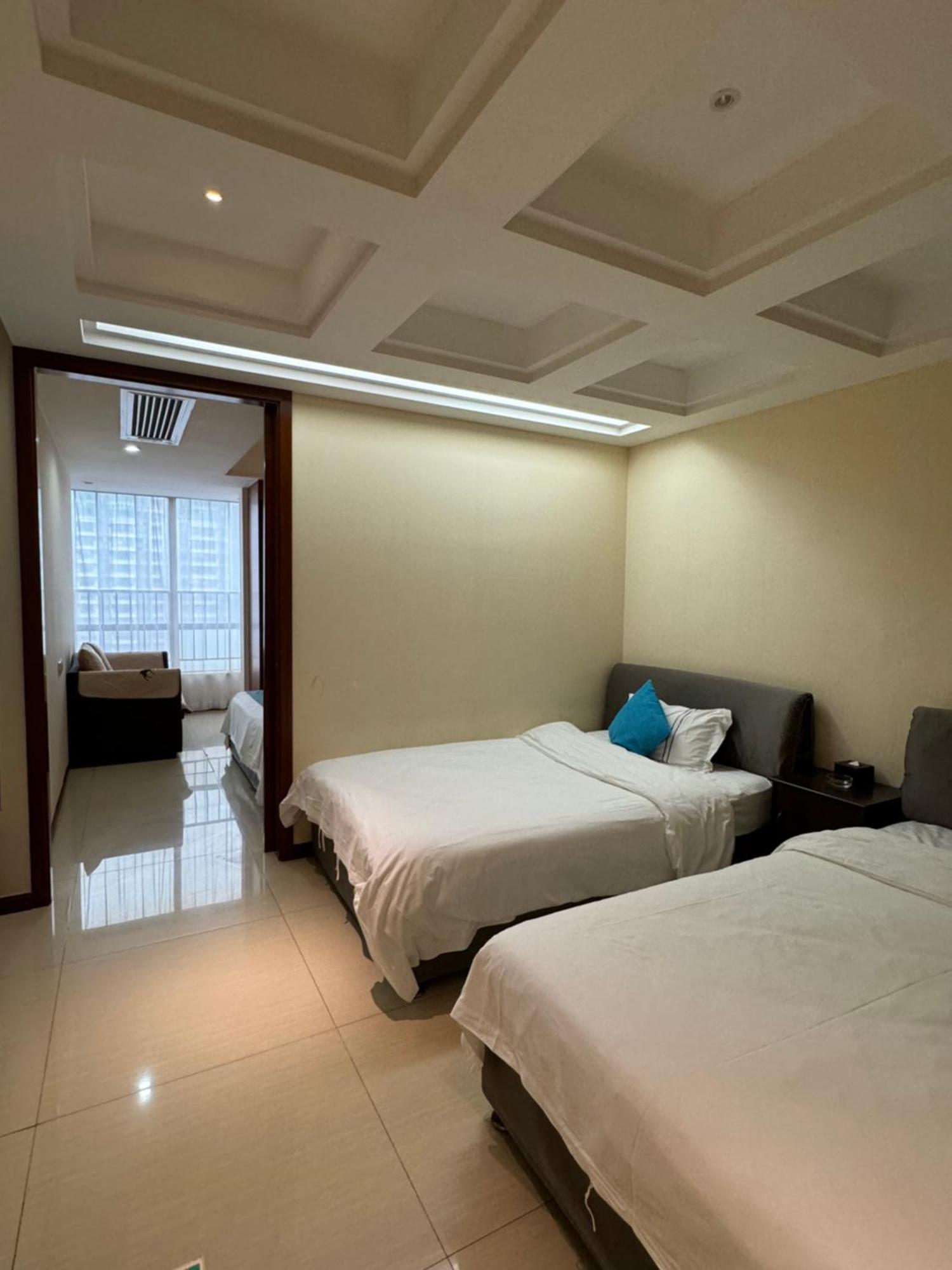 Waifiden Apartment Min Jian Financial Building-Free Shuttle Bus During The Canton Fair ภายนอก รูปภาพ